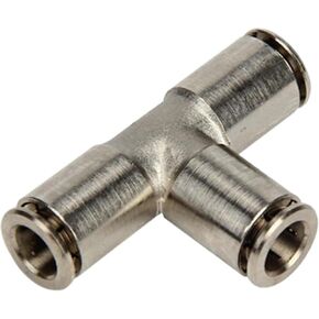 الفولاذ المقاوم للصدأ موصل سريع المقابس النحاس T- نوع المحملة PE 1 قطعة (مطلي بالنيكل PE6) in Kuwait