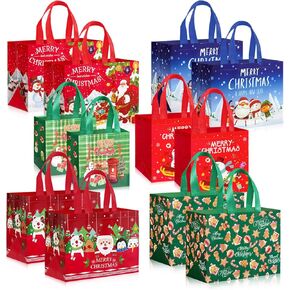 أكياس هدايا Yibindada 8 PCS ، سلال عيد الفصح مع مقبض ، أكياس علاج عيد الفصح القابلة لإعادة الاستخدام ، وأكياس عيد الفصح غير المنسوجة لحفلات Egg Hunt Candy Easter Party Supplies in Saudi Arabia