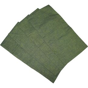 حزمة غطاء وسادة العين مكونة من (4) - 4.5 × 9 - قطن ناعم قابل للغسل - يناسب معظم وسائد العين - منتجع صحي لتدليك اليوغا والتأمل - صناعة أمريكية - بالجملة - - أرجواني التوت الأرجواني in Kuwait