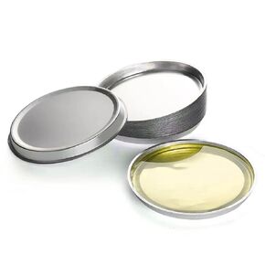 Aluminum Sample Pan for Laboratory Moisture Analyzers,102mm Disposable Aluminum Weighing Dishes, 50Pcs in Kuwait