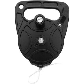 بكرة غوص سكوبا مع خط غوص بطول 46 مترًا، مقبض بكرة كبيرة، بناء خفيف الوزن مناسب للغوص في الكهف، حطام الغوص، برتقالي in Kuwait