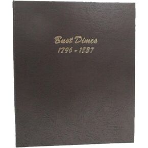 Dansco US Bust Dime Coin Album 1796-1837 #6121 in Kuwait
