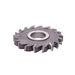 Gear Milling Cutter Gear Three-Side Face Milling Cutter HSS Gear Cutting Tools Carbide High-Speed Steel Staggered(150X20) in Kuwait
