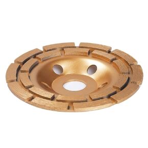 Diamond Grinding Disc, for Marble/Granite/Ceramic/Concrete 230 * 22.23 * 5mm 1pcs(230double) in Kuwait