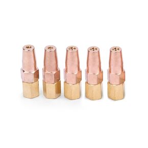 5 Pcs H01-6 Propane Gas Welding Nozzle Oxygen Contact Tips Holder C5AC Nozzle in Saudi Arabia