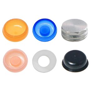 8Pcs Replacement Implant Xtra-Soft Retentive Caps Locator Male Caps (Yellow Caps-0.8Lbs) in Kuwait