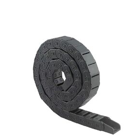 Cable Chain 7 * 7 10 * 10 15 * 20 15 * 30mm 1M Non-Opening Semi-Enclosed Plastic Drag Chain Drive Drag Chain Machine(15x20 mm) in Kuwait