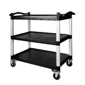 NorthSky Select Dual-Handle Utility Service Cart, 3 Shelves, 440 lb. Capacity in Kuwait