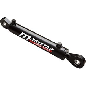 Magister Hydraulics Double Acting Hydraulic Cylinder – Universal 2" Bore 8" Stroke, Swivel Eye (2x8) in Kuwait