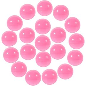 Sosoport 20Pcs Colorful Raffle Balls Plastic Hollow Design for Party Games Classroom Activities Team Building Interactive Entertainment Game Balls for Vending Machines in Kuwait