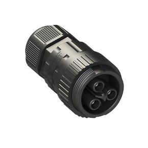 موصل تجعيد برغي أنثى ثلاثي النواة خارجي IP68 مقاوم للماء سلك وكابل إمداد بالطاقة in Kuwait