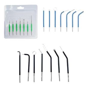 3-Color Electrode Tip Set – Blue, Black, Green Assortment in Kuwait