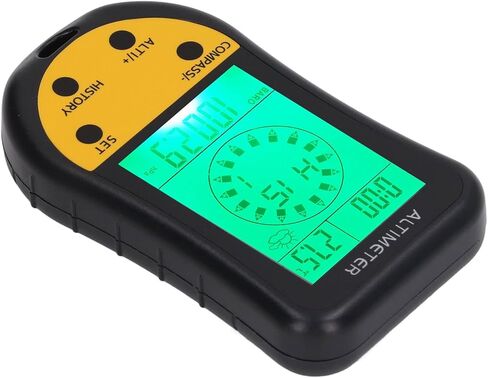 YWBL-WH Digital Altimeter, Multifunction LCD Compass Barometer Thermometer with Super Bright Backlight for Outdoor Sports Hiking Camping in Saudi Arabia