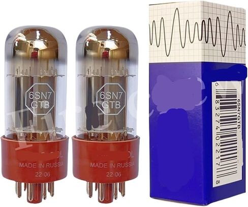 6SN7 6SN7GTB فراغ أنبوب يستبدل 6SN7GT 6N8P 6H8C CV181 HiFi الصوت مُضخّم صوت عدة DIY مطابقة رباعية (1 قطعة) in Saudi Arabia