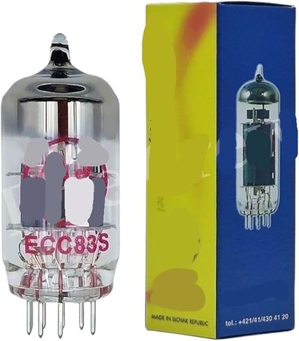 ECC83S فراغ أنبوب يستبدل ECC83 12AX7 12AX7B 5751 B339 7025 ECC803 HiFi الصوت مُضخّم صوت DIY (1 قطعة) in Saudi Arabia