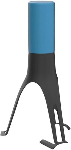 Uutensil Stirr Plus - محرك أوتوماتيكي مع مؤقت - يتضمن حامل شحن USB - أزرق مخضر × رمادي in Kuwait