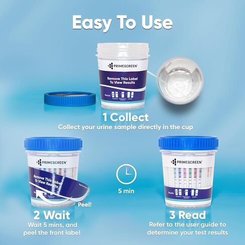 مجموعة أدوات اختبار برايم سكرين المكونة من 14 لوحة، اختبار البول الفوري - #TDOA-1144A3 - [عدد 2] in Kuwait