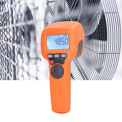 مصطربة رقمية محمولة عالية الدقة LED فلاش ستروب مقياس سرعة الدوران عداد السرعة لطباعة محرك HVAC المعدات الصناعية مادة ABS وزن 466 جرام in Saudi Arabia