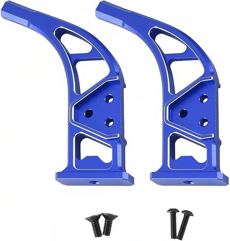 Alloy Rear Wing Support Frame Diffuser Supports ARA320519 for ARRMA 1/7 Felony Infraction Limitless V2 6S Upgrade Part(Red) in Kuwait