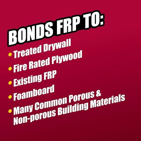 Titebond Ultimate Advanced Polymer Panel Adhesive, 3.5 Gallon Pail – Bonds FRP, Wood, Laminate, PVC, Foamboard, Metal & Non-Porous Surfaces, VOC-Compliant, NFPA Class A Fire Rated – 4319 in Saudi Arabia