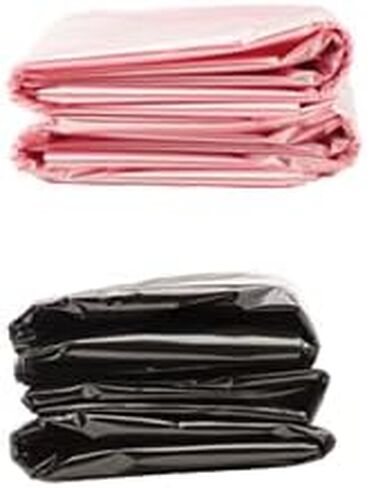 بطانة سلة المهملات 5079B من ستاتيسايد، أسود 60.96 سم × 60.96 سم، 50 كيسًا في كل علبة in Kuwait