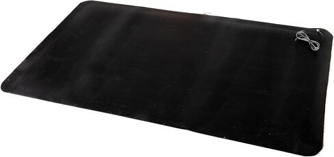 سجادة أرضية مبطنة مضادة للتعب ESD من Staticide 6103660، مقاس 91.44 سم × 152.4 سم، أسود in Kuwait