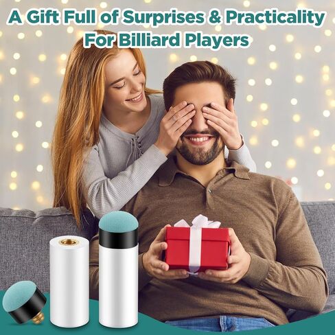 10 مجموعات من مجموعة استبدال أطراف عصا حمام السباحة، برغي 12 مم و13 مم على أطراف عصا حمام السباحة مع حلقات بيضاء، لا حاجة إلى صمغ أو مشبك للسنوكر والبلياردو (أزرق) in Kuwait