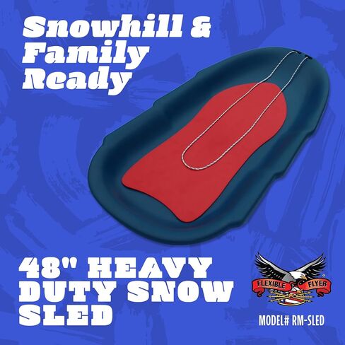 Flexible Flyer Roto Molded Snow Sled for Adults & Kids. Heavy Duty Plastic SNO Slider in Saudi Arabia