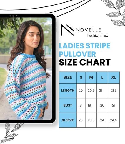 جوفاء خارج قمم الكروشيه للنساء (متوسط الحجم) | فتح سترة متماسكة لكل من الربيع والصيف | رقبة طاقم ، أكمام كاملة ، وفتح سترات غرزة للنساء | سحب السترات الصوفية النسائية in Kuwait