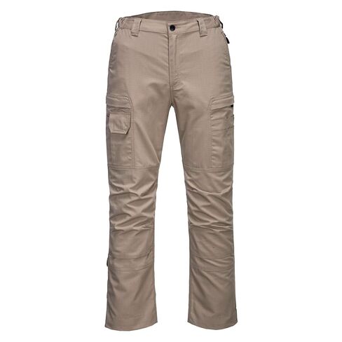 Portwest T802 Men's Lightweight Work Pants - KX3 Stretch Fabric Cargo Workwear Utility Pants Navy, 34 in Saudi Arabia