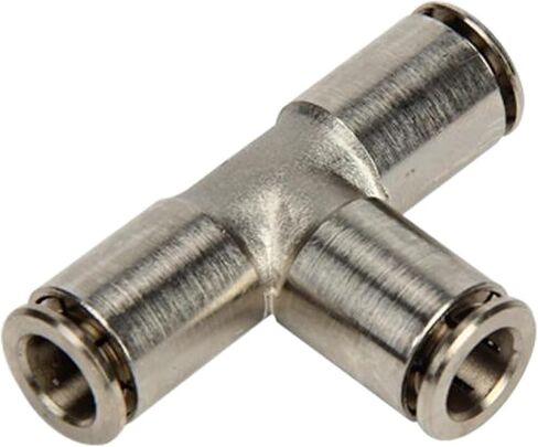 الفولاذ المقاوم للصدأ موصل سريع المقابس النحاس T- نوع المحملة PE 1 قطعة (مطلي بالنيكل PE6) in Kuwait