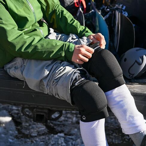 Pro-Tec Undercover Snow Knee Pads – Slim, Low Profile, EVA Foam Knee Gear for Skiing and Snowboarding in Saudi Arabia