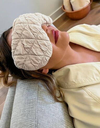 Quilted Eye Pillow/Oatmeal in Saudi Arabia