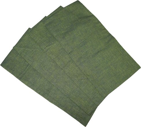 حزمة غطاء وسادة العين مكونة من (4) - 4.5 × 9 - قطن ناعم قابل للغسل - يناسب معظم وسائد العين - منتجع صحي لتدليك اليوغا والتأمل - صناعة أمريكية - بالجملة - - أرجواني التوت الأرجواني in Kuwait