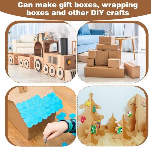 Corrugated Cardboard Roll 14" x 394" Brown Single Face Corrugated Cardboard Sheets B Flute Paper Sheets Cardboards Roll for Gardening Packing Shipping Storage DIY Craft in Saudi Arabia