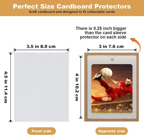 200 Packs 3.5x4.5 Inch Corrugated Cardboard Sheets, Premium White Corrugated Cardboards Inserts Bulk Flat for Sports Card Protectors, Trading Card Folders Mail Shipping Stiffeners, Cardboard Divider in Saudi Arabia