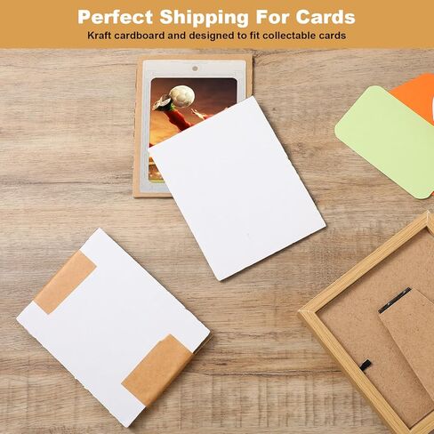 200 Packs 3.5x4.5 Inch Corrugated Cardboard Sheets, Premium White Corrugated Cardboards Inserts Bulk Flat for Sports Card Protectors, Trading Card Folders Mail Shipping Stiffeners, Cardboard Divider in Saudi Arabia