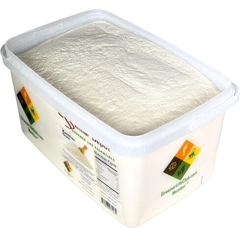 Essential Depot Xanthan Gum - 6 رطل - يتم شحنها في سطل مربع PP محكم الغلق مع غطاء قابل للإغلاق ومقبض قابل للإزالة in Kuwait