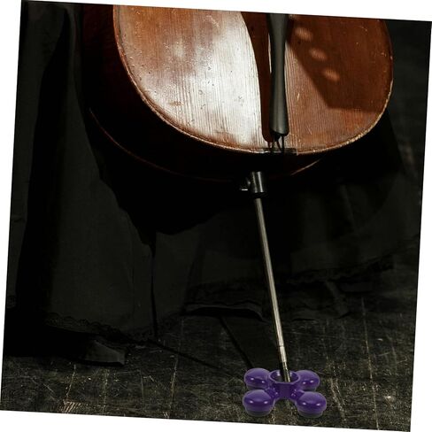 TOYANDONA Cello Slipstop Non-Slip Endpin Rest Pad Floor Protector for Cello Performances and Practice Anti-Skid Mat Durable Instrument Accessory 2.83X2.83X0.98In in Kuwait