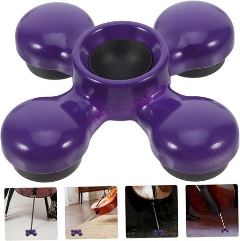 TOYANDONA Cello Slipstop Non-Slip Endpin Rest Pad Floor Protector for Cello Performances and Practice Anti-Skid Mat Durable Instrument Accessory 2.83X2.83X0.98In in Kuwait