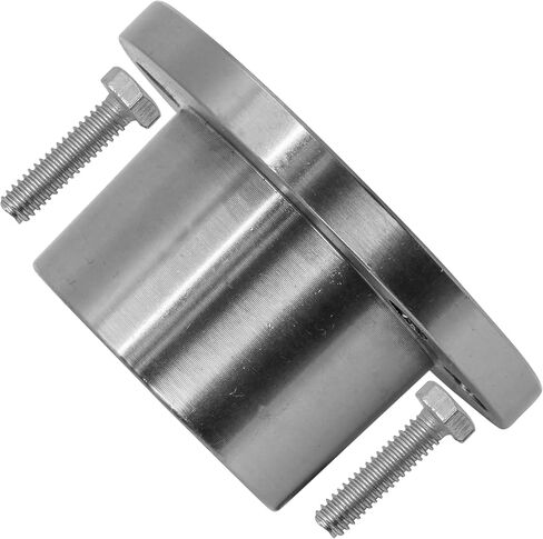 Caltric Deck Spindle Pulley Split Tapered Hub Bushing Compatible with Wright Stand Stander 71460111 in Kuwait