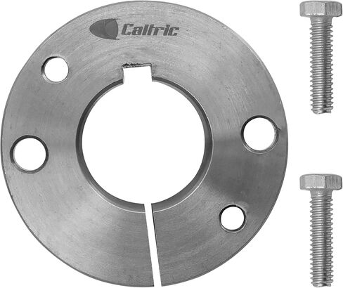 Caltric Deck Spindle Pulley Split Tapered Hub Bushing Compatible with Wright Stand Stander 71460111 in Kuwait