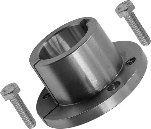 Caltric Deck Spindle Pulley Split Tapered Hub Bushing Compatible with Wright Stand Stander 71460111 in Kuwait