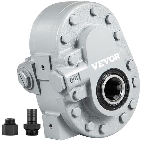VEVOR Hydraulic Pump 16.6GPM Hydraulic Motor 540RPM Log Splitter 2500PSI Hydraulic Splitter SAE 12 Outlet Port Hydraulic Pump for Log Splitter for Truck Tailgate Lift,Scissor Lift, Dump Trailer in Saudi Arabia
