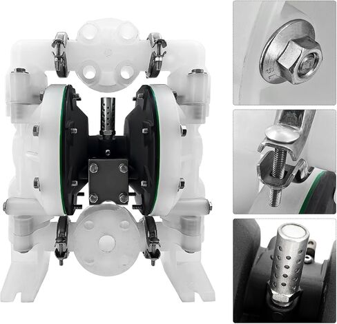 6661A3-344-C Non-Metallic Pneumatic Diaphragm Pump Compatible with Ingersoll Rand ARO Replace 6661A3344C in Saudi Arabia