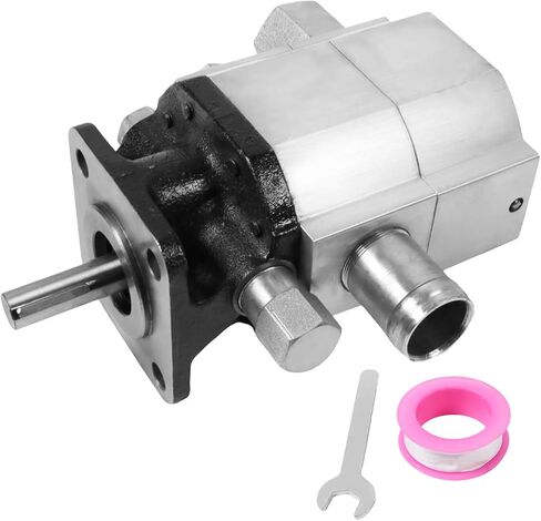16GPM, 2 Stage Hydraulic Wood Log Splitter Pump 3000PSI 1'' Inlet 1/2'' NPT Outlet 3600 RPM Aluminum Hydraulic Gear Pump For use on log splitters from 5 to 35 tons in Saudi Arabia