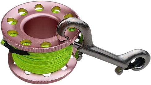 Lightweight Finger Spool -Resistant Compact Double Ended Snap, red in Kuwait