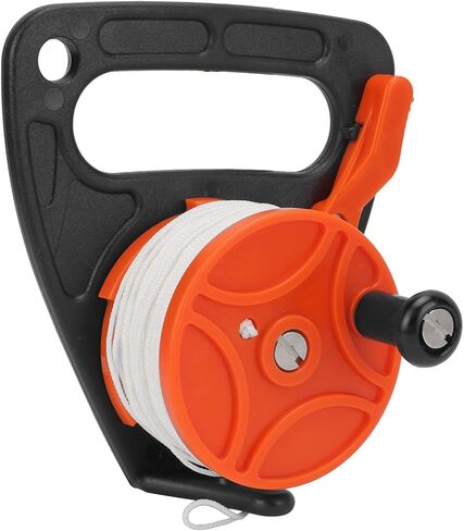 Diving Reel, Scuba Dive Rope Spool with 46m Nylon Wire, PC Construction for Cave Diving, Exile, Snorkeling, Water Sports in Saudi Arabia