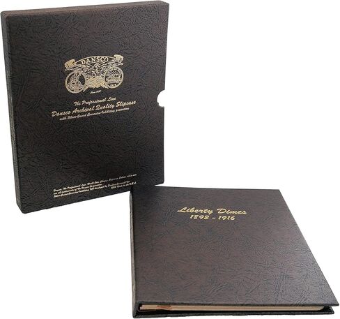 Dansco US Bust Dime Coin Album 1796-1837 #6121 in Kuwait