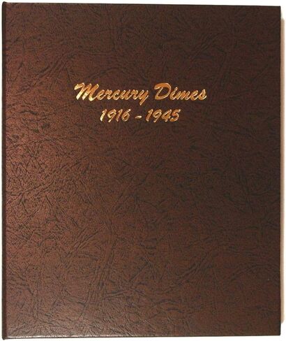Dansco US Bust Dime Coin Album 1796-1837 #6121 in Kuwait